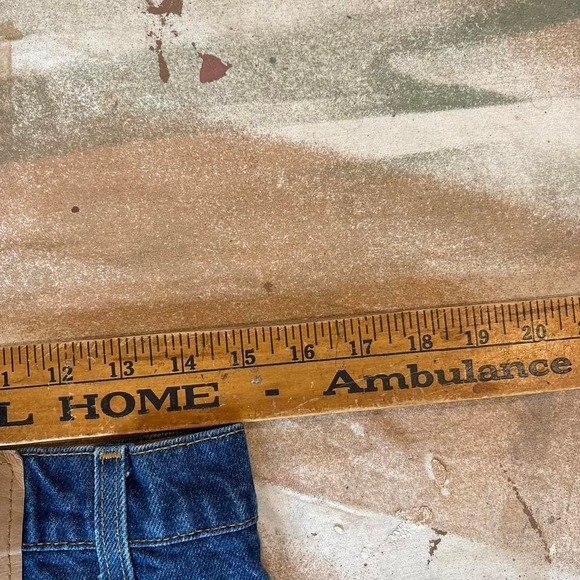 Vintage 1990s Dark Wash Levi's 517 Jeans Measure 30x29 Made in the USA - Picture 6 of 7